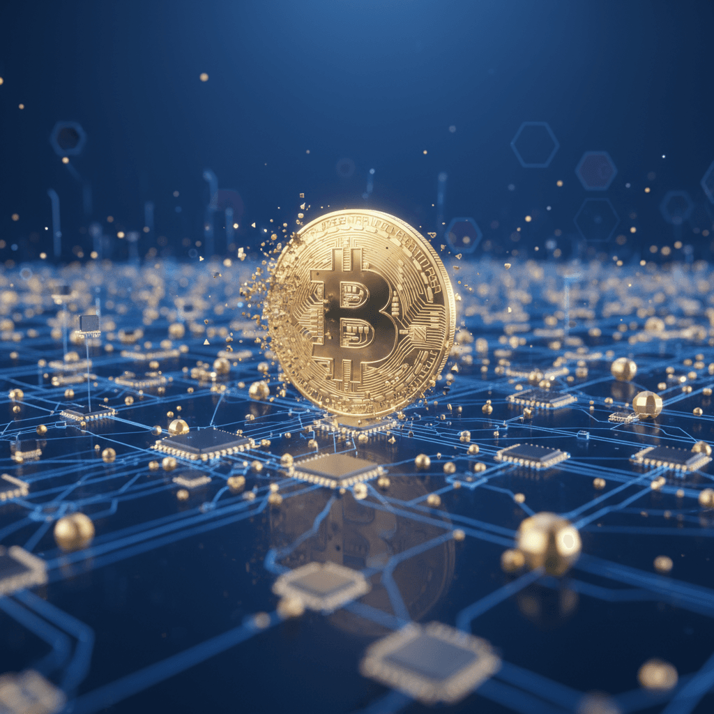Abstract blockchain network representation