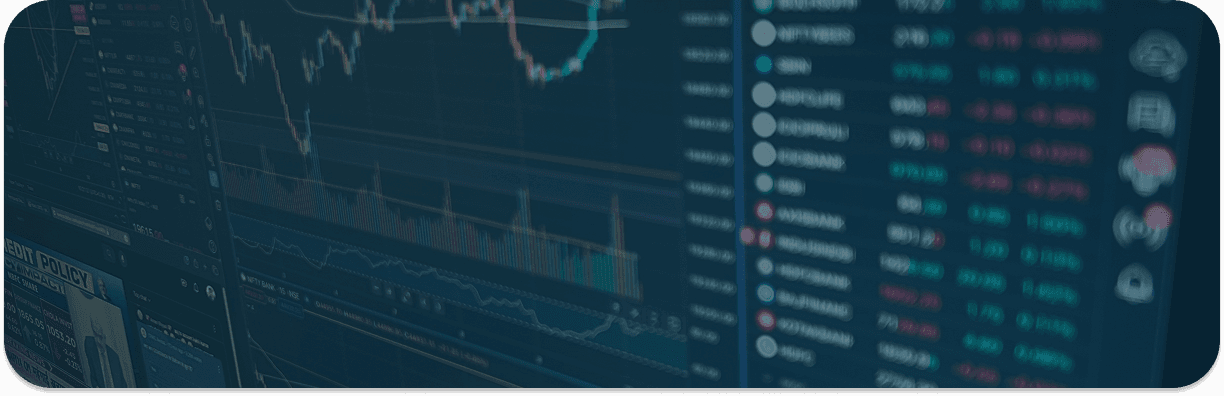 Trading chart background
